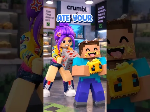 Steve Ate Your Minecraft Cake! 🎂❤️