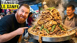Aquí comes como Rey con Solo $15 😲 Tianguis “La Sanfe”