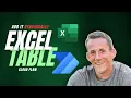 Automate Dynamic Excel Table Creation in Power Automate Cloud Flows No Fixed Columns