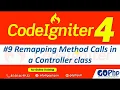 Remapping method calls in Controller class CodeIgniter 4 Tutorials