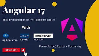 Angular 17 Forms Part-3 Reactive Forms FormControl AbstractControl FormGroup and FormArray