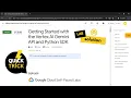2024 Getting Started with the Vertex AI Gemini API and Python SDK Qwiklabs GSP1209