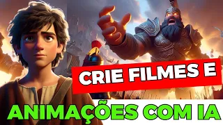 CRIE FILMES e Animações  INCRÍVEIS BÍBLICAS  usando Inteligência Artificial para CANAL DARK