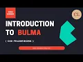 Introduction to Bulma CSS Framework Bulma