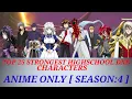 Top 25 strongest Highschool DXD characters