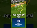 PES Goal Realism Mod #shorts #football #efootball #pes