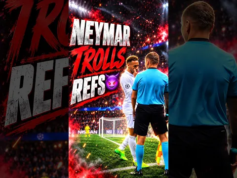 Neymar Jokes With The Refs 🤯