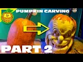 The Ghoulish Clown Pumpkin A Masterclass in Pumpkin Carving Part 2