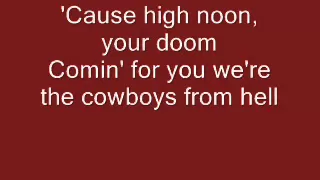 Download Pantera - Cowboys From Hell Lyrics HQ MP3