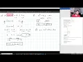 Algebra 2 Honors Unit 3 Test Review