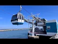 🇵🇹 LISBON Telecabine Ride: The Best Way to See the City | Cable Car