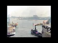 Lagu De Rotterdamse Havens in 1925 in kleur! The Harbour of Rotterdam in 1925 in color [AI colorized HD]