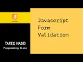 Lesson-13 Javascript form validation - for blank data