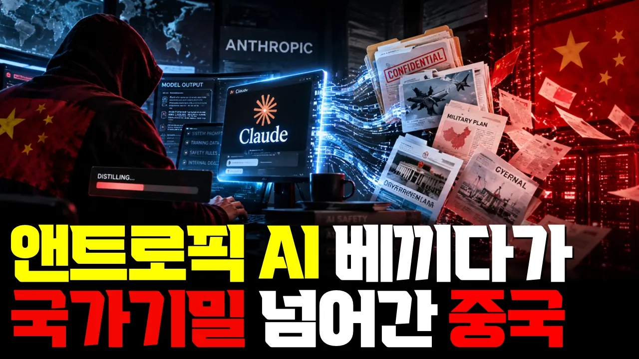 중국 정부 기밀 정보, Claude로… 앤트로픽 베끼려다가 중국 기밀이 Claude로 넘어간 현 상황 | 딥시크·키미 황당한 역유출 | 러시아 대표 이미지