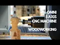 Woodworking FIFA World Cup Trophy CNC Manufacturing on OMNI 5 Axis CNC Router