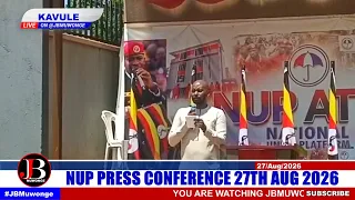 NUP Press Conference: CONFIRMED — Museveni Slapped Fake Charges on Bobi Wine Across All Districts