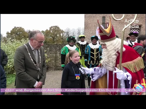 Video Ontvangst van Sinterklaas bij Kasteel Doornenburg op 16 november 2024, gefilmd door Arkadiusz Prochazka. Beelden van een eerdere editie.