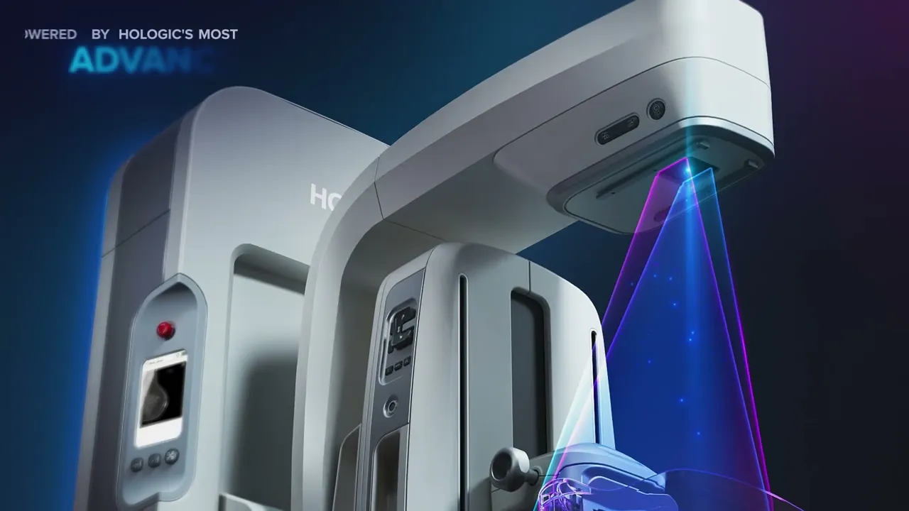 Hologic Envision Photorealistic product animation