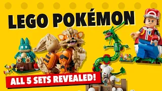 5 New LEGO Pokémon Sets Just Revealed