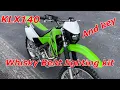 KLX140 Whisky Bent lighting kit and key