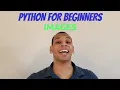 Python For Beginners Week 6 - Intro to Images