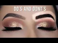 EYEBROW HACKS - Eyebrow Do s and Don ts