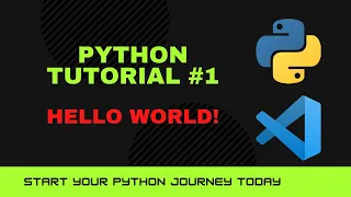Python Tutorial HELLO WORLD Under 5 Minutes