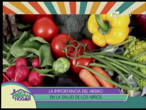 La importancia del hierro en la salud de los niños