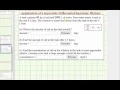 Separable Differential Equation Application Mixture with Flow Different