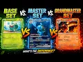 Base Set vs Master Set vs Grandmaster Set Pokemon Cards Explained PokeSnap