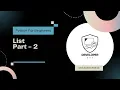 Python List Simplified Part 2 - Easy Tips and Tricks Developer Desk