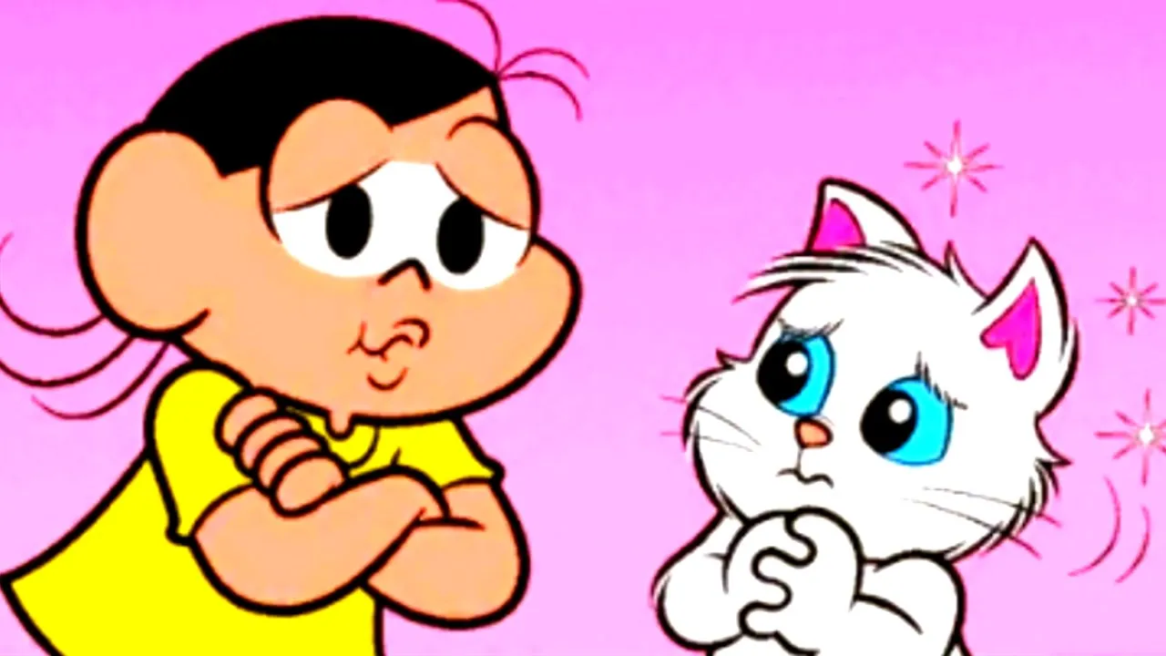 MINGAU E MAGALI EM: O COCHILO DA TARDE - QUADRINHOS DA TURMA DA MÔNICA