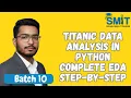 Titanic Data Analysis in Python Complete EDA Step-by-Step