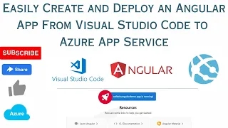 Simple Steps To Build And Launch Your Angular App On Azure App Service With Visual Studio Code