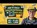 Amazon Interview Prep Strategy SDE1 SDE2 DSA LLD HLD Leadership Principles