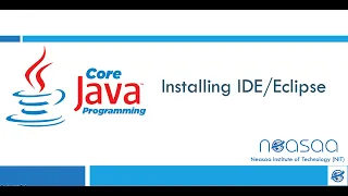 Core Java Tutorial Session 1 2 - Install Eclipse