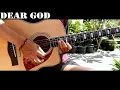 Download Lagu Avenged Sevenfold - Dear God Guitar Solo On Acoustic Guitar