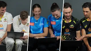 What is he doing Aussie stars react to MyCricket Frogbox