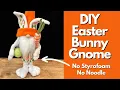DIY Easter Bunny Gnome with Big Gnome