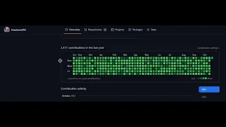 How to hack github contribution graph in 2 minutes