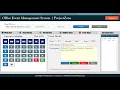 Event Management System python project GUI Custom Calendar ProjectZone