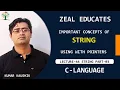 String in C String Part 3 C Programming Language Zeal Educates Kumar Kaushik
