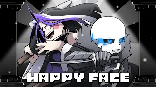 Happy face meme Undertale Lozengetale Beam sans