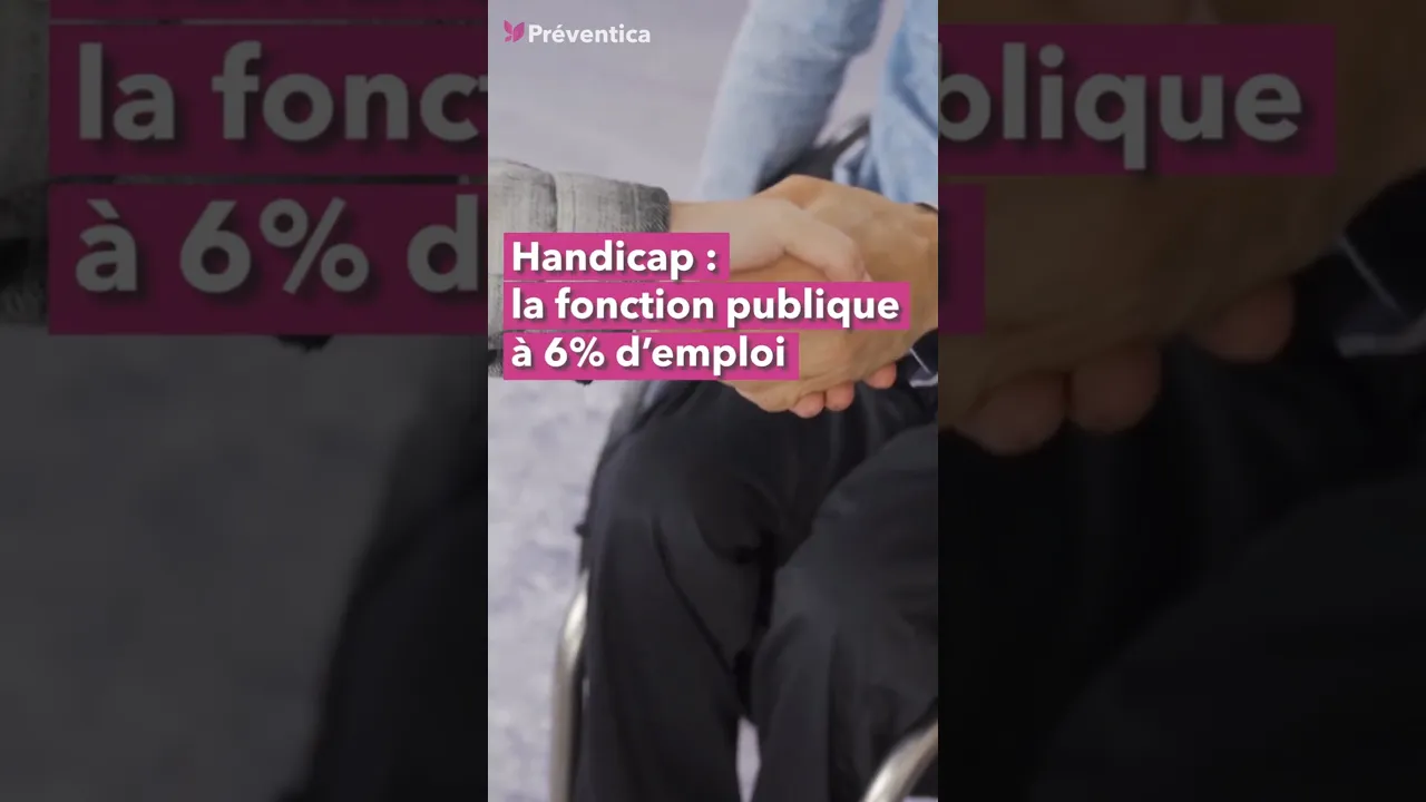 Handicap : le taux d’emploi dans la fonction publique dépasse les 6%