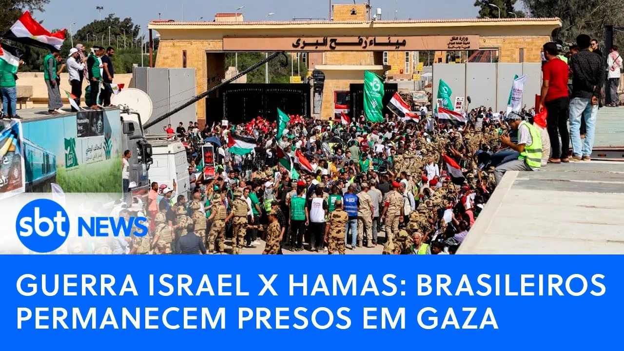 ????Brasil Agora: Guerra Israel X Hamas completa um mês e deixa mais de 10 mil mortos | SBT AO VIVO
