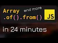 Array from Array of at with fill copyWithin in JavaScript - JavaScript Arrays