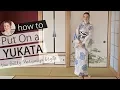 Download Lagu How to Put on a Yukata // The Billy Matsunaga Style