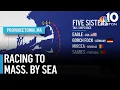 Tall ships competing in historic race on trip to Boston Prepping for arrival