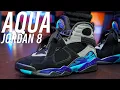 Download Lagu Air Jordan 8 Aqua Review and On Foot !