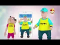 Bhow Bhow Karke | Latest Song | Happy Sheru | Funny Cartoon Animation | MH ONE Music